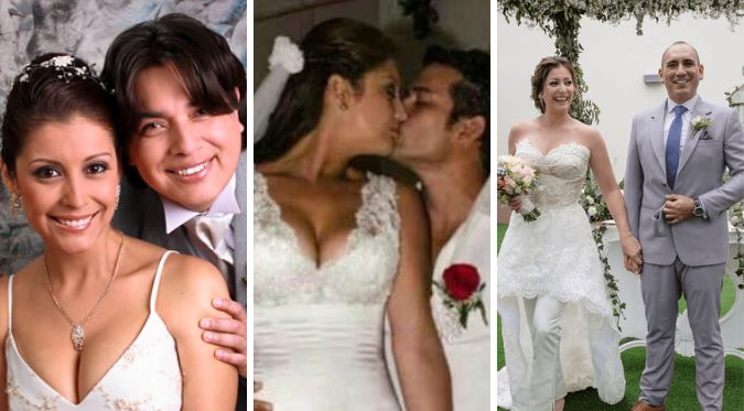 ¿Qué hizo Karla Tarazona con sus tres vestidos de novia?