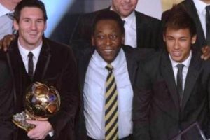 Pelé comentó sobre supuesta rivalidad entre Messi y Neymar