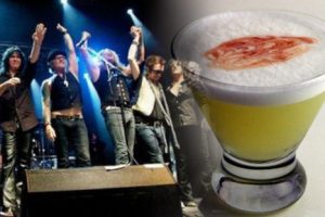 Artistas del Rock piden probar el pisco sour
