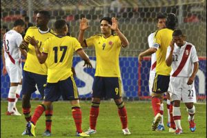 Perú cayó ante Colombia 1-0