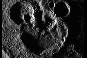 NASA fotografía silueta de ‘Mickey Mouse’ en Mercurio
