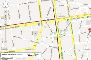 Google Maps ahora permite ver el estado de tránsito en Perú