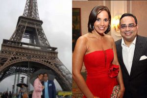 Como un caballero: Gilberto Santa Rosa le propuso matrimonio a su novia en Paris