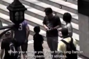VIDEO: Lanzan creativa campaña antitabaco con niños