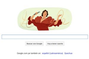 Google homenajea a Chabuca Granda con ‘doodle’