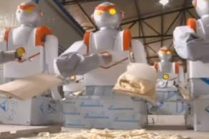 VIDEO: Robots ‘cortadores de fideos’ causan sensación en China