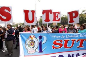 Sutep inició huelga nacional indefinida
