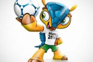 Este es ‘Tatu-Bola’, la mascota del Mundial Brasil 2014