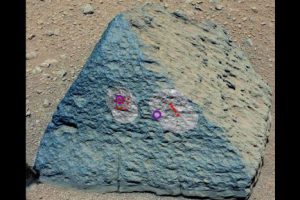 Curiosity encontró en Marte roca similar a las de la Tierra
