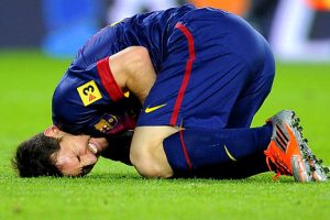 VIDEO: Lionel Messi no pudo romper récord y terminó lesionado