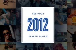 Facebook muestra el resumen del 2012 de cada usuario