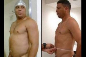 FOTOS: Mira la transformación de Ronaldo tras intenso plan de adelgazamiento