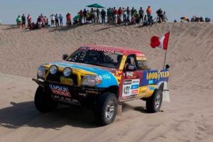 Dakar 2013: Diego Weber fue el mejor piloto peruano de la segunda etapa