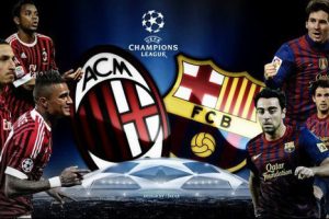 Milan se enfrenta a Barcelona por la Champion League a las 2:45 pm.
