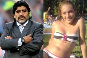 Futbolista de River Plate confirmó noviazgo con Diego Maradona