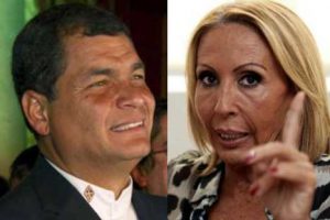 Presidente Rafael Correa sobre críticas de Laura Bozzo: “¡Que inmerecido homenaje!”