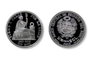 Entró en circulación moneda de plata por aniversario del sol