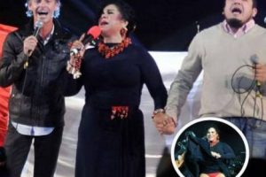 Eva Ayllón dejo ver su ropa interior durante show por Fiestas Patrias – VIDEO