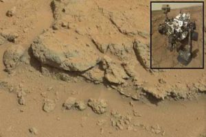Robot “Curiosity” halla agua en Marte
