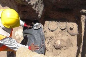 Hallan objetos de la cultura Chimú