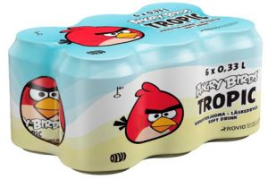 Bebida de ‘Angry Birds’ desplaza a Coca Cola y Pepsi
