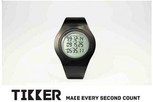‘Tikker’ el reloj que señala el día y hora de su muerte