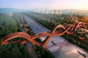 Ingenioso: construyen puente infinito en China