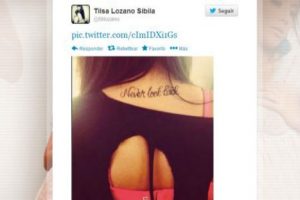 Tilsa Lozano vuelve a dar que hablar con tatuaje de superación