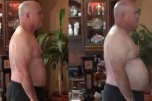 Increíble: hombre pierde 16 kilos comiendo comida chatarra -VIDEO