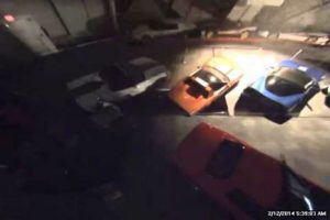 Insólito: agujero en la tierra ‘tragó’ ocho autos -VIDEO