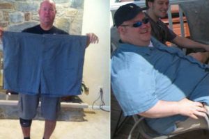 Hombre perdió 124 kilos para reconquistar a su primer amor