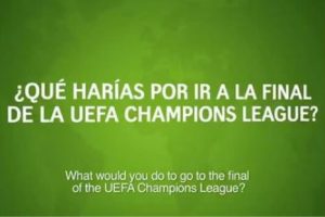 ¿Qué harías por ir a la final de la UEFA Champions League? Mira el divertido viral