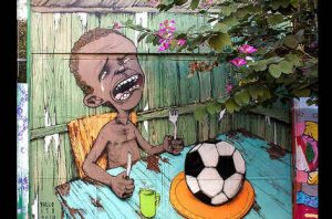 Mira los ‘Graffitis’ en contra del Mundial en Brasil.
