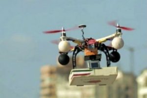 En Rusia crean nuevo sistema de reparto de pizza con robots aéreos (VIDEO)