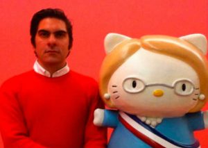 Convierten a la presidenta de Chile en Hello Kitty (FOTOS)