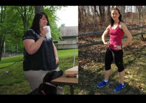 ¡Increíble! Esta mujer perdió 65 kilos con solo 6 pasos