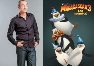 Carlos Alcántara será parte de ‘Los pingüinos de Madagascar’