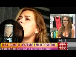 ¿Qué dijo Tilsa Lozano sobre canción que grabó Milett Figueroa?