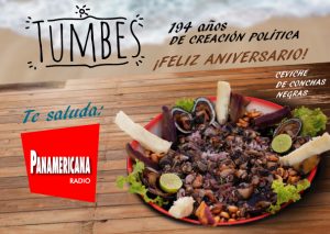 ¡Feliz aniversario Tumbes! Te saluda Radio Panamericana
