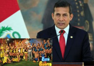 Ollanta Humala comparó a la clase política con el reality Esto es Guerra