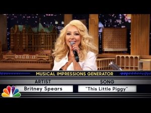 Christina Aguilera sorprendió imitando perfectamente a Shakira (VIDEO)