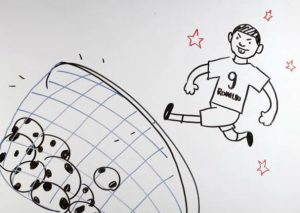 Mira el video resumen de la carrera de Ronaldo, en dibujos
