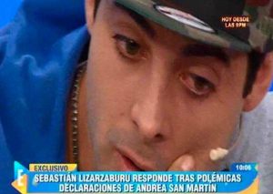 Sebastián Lizarzaburu llora tras declaraciones de Andrea San Martín (VIDEO)