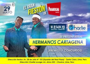 Los Hermanos Cartagena en el Gran Fiestón de Radio Panamericana