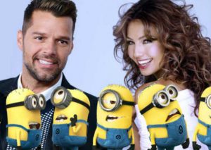 Mira el divertido video de Ricky Martin y Thalia imitando a ‘Los minions’ (VIDEO)