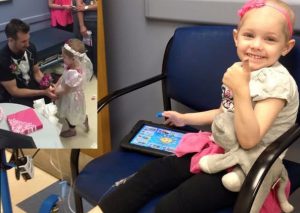 ¡Conmovedor! Pequeña niña con cáncer le pidió matrimonio a su enfermero (VIDEO)