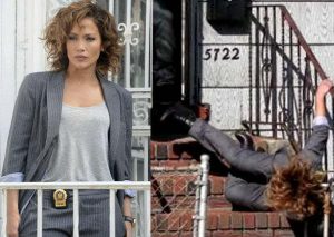 Jennifer Lopez sufre aparatosa caída