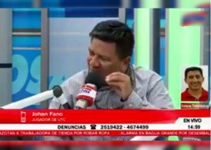 Johan Fano: Tuvo acalorada discusión con periodista por caso Lapadula (VIDEO)