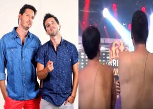 Los Reyes del Playback: Cristian Rivero y Jesús Alzamora se desnudan en vivo (VIDEO)