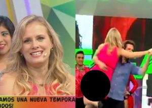 Hola a Todos: Rossana Fernández Maldonado enseñó su prenda íntima en vivo (VIDEO)